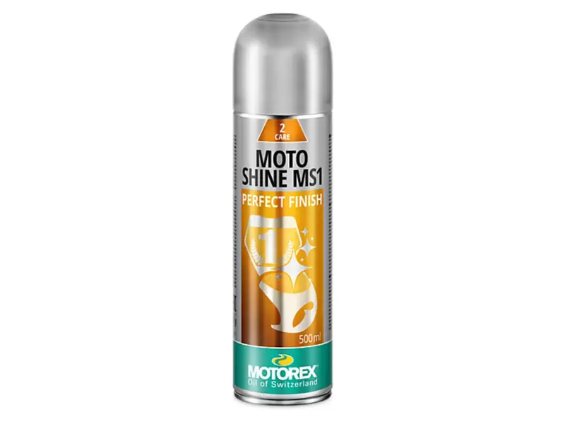 Abrillantador Moto Shine 500 ml Motorex Spray .