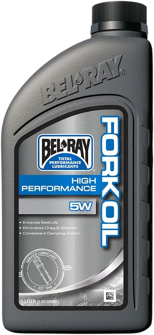 Aceite de Horquillas Alto Rendimiento 5W Bel Ray .