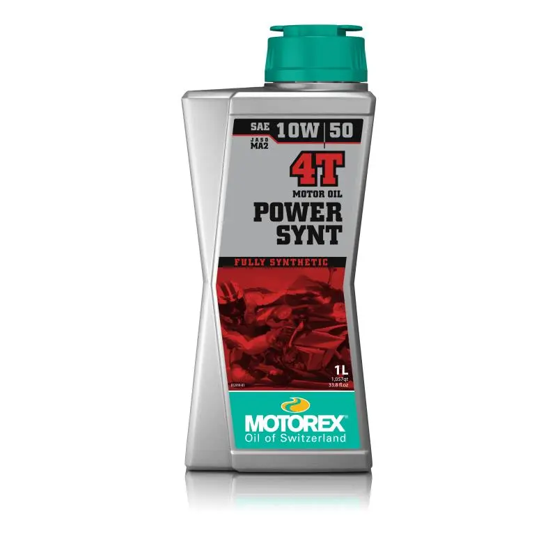 Aceite de Motor Power Synt 10w50 4T 1L Motorex .