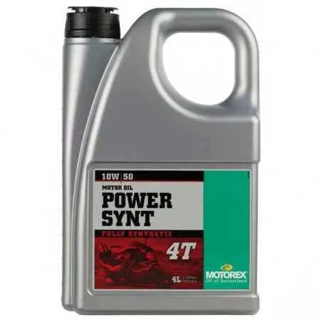 Aceite Power Synt 10w50 4T 4L Motorex .