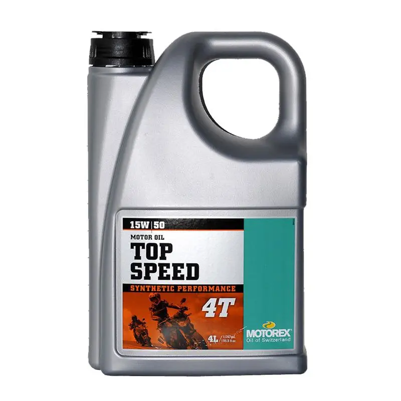 Aceite Top Speed 15w50 4T 4L Motorex .