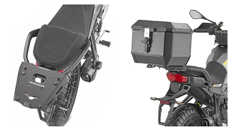 ADAPTADOR-TOP KAPPA MK C/MK GUZZI STELVIO MONOKEY