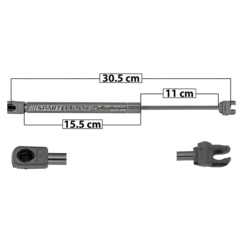 Amortiguador de Cofre RADEC 004-0925-01