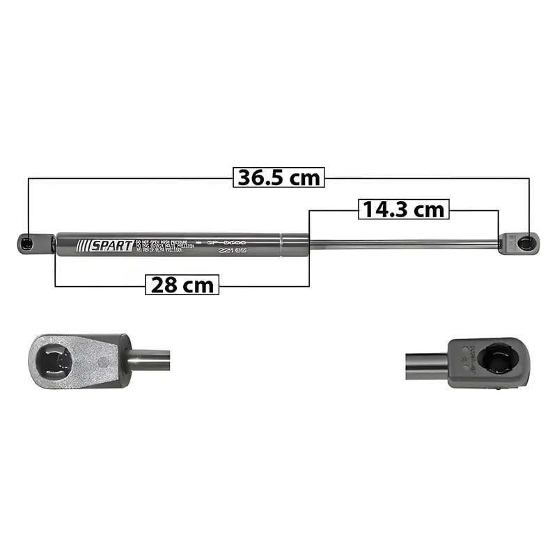 Amortiguador de Cofre RADEC 004-1226-00