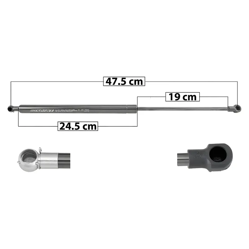 Amortiguador de Cofre RADEC 004-1301-05