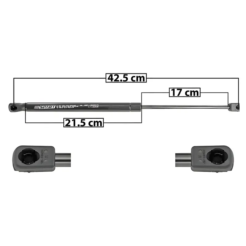 Amortiguador de Cofre RADEC 004-3505-00