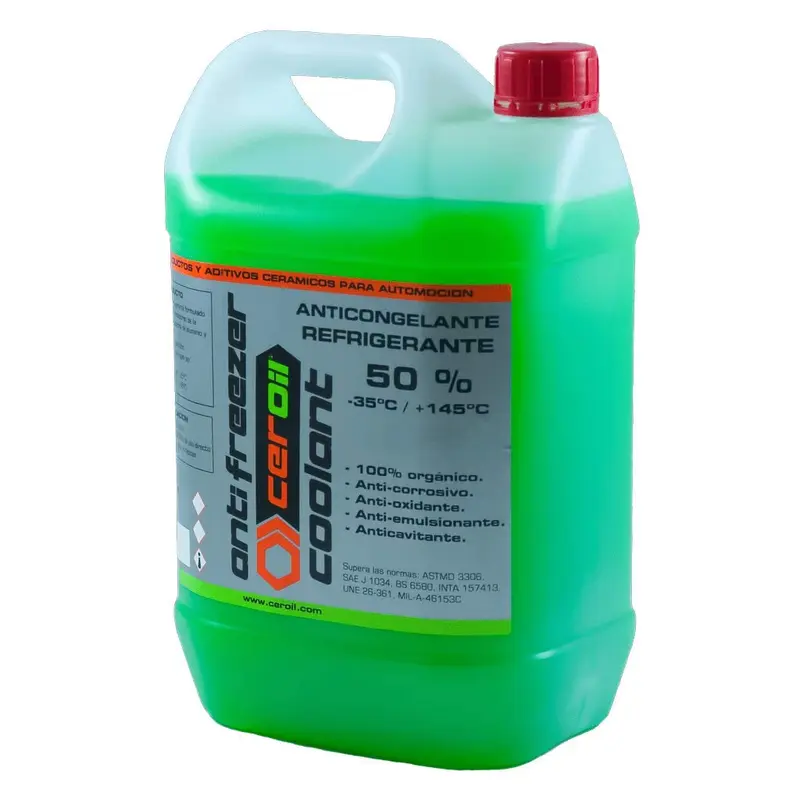 Anticongelante 50% Verde 5L Motorex .
