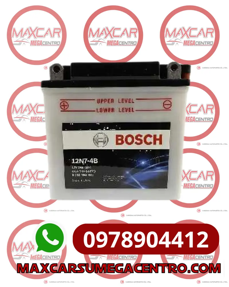 BAT.12N7-4B BOSCH BATERIA MOTO
