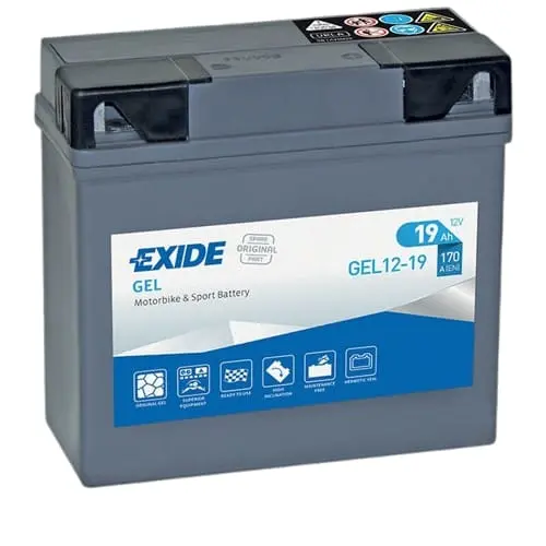BATERÍA EXIDE GEL 12-19
