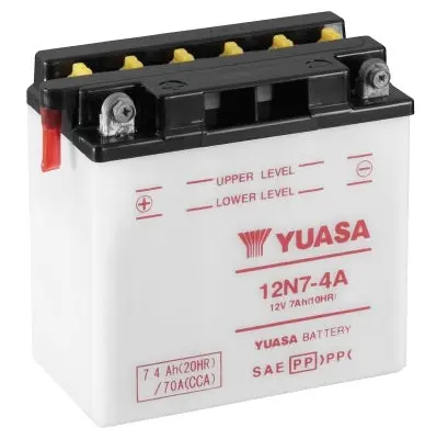 BATERÍA YUASA 12N7-4A SIN ÁCIDO