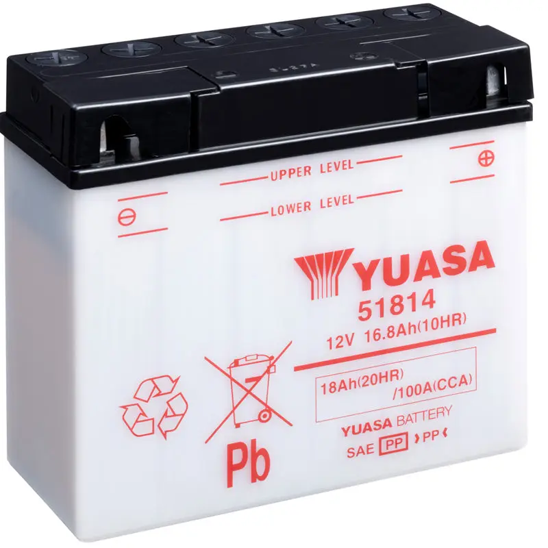 BATERÍA YUASA 51814 COMBIPACK CONVENCIONAL