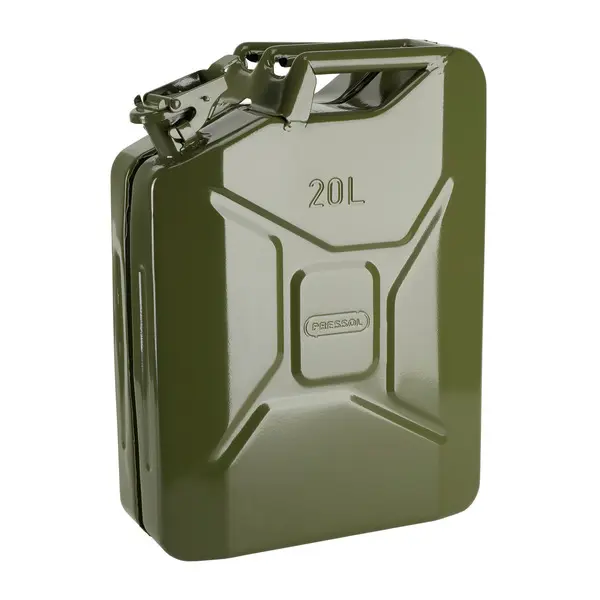 Bidón de Gasolina 20L de Metal Jerrycan .