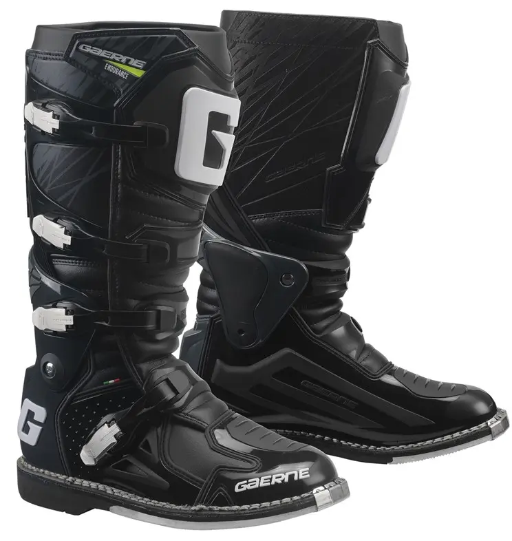 Botas Gaerne Fastback Endurance Negra y Blanca .