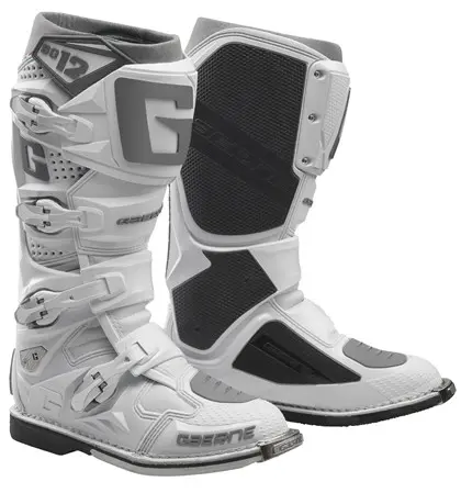 Botas Gaerne SG12 Blancas y Gris .