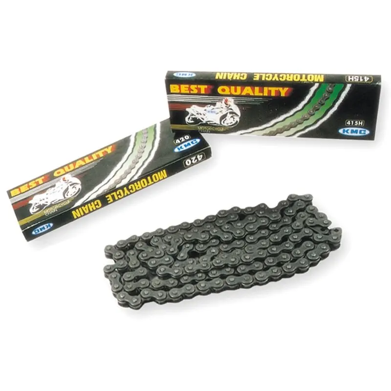 Cadena de Moto KMC 428x130 Negra .