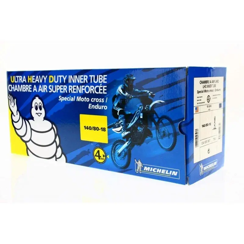 Cámara 140 Llanta 18 Super Reforzada 4 mm Michelin .