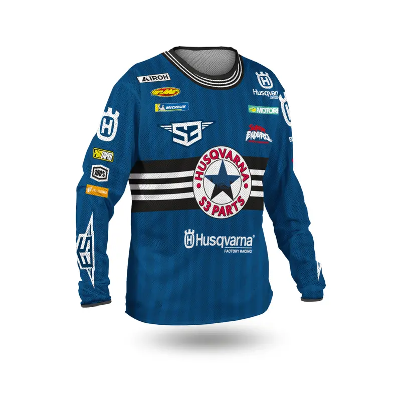 Camiseta Billy Bolt Azul S3 .