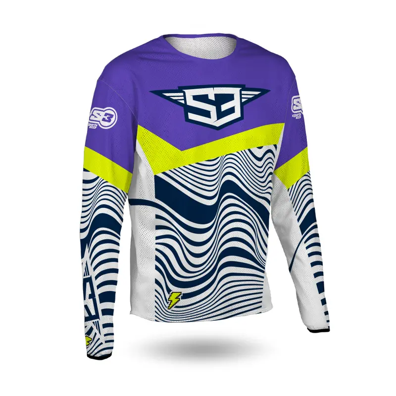 Camiseta Billy Bolt Lila S3 .