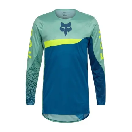 Camiseta Flexair Fracture Verde Menta Fox .