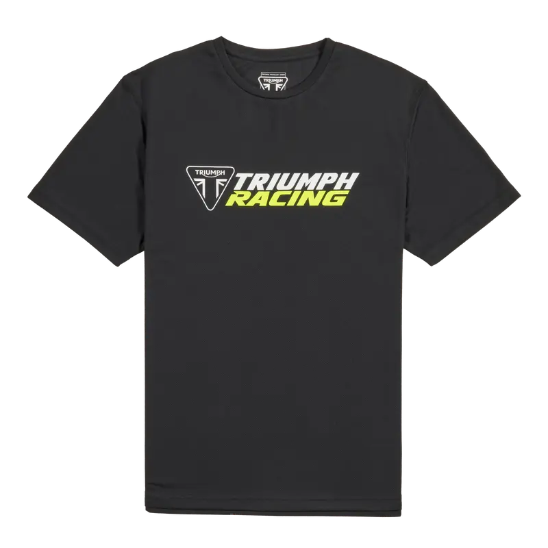 Camiseta Transpirable con Cuello Redondo Triumph Racing .