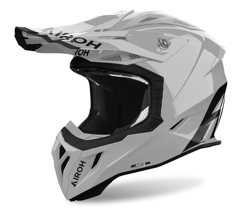 CASCO AIROH AVIATOR ACE 2 COLOR CEMENT GREY GLOSS