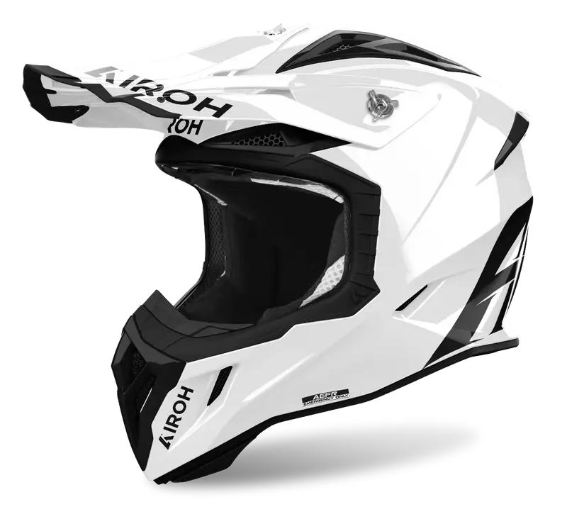 CASCO AIROH AVIATOR ACE 2 COLOR WHITE GLOSS