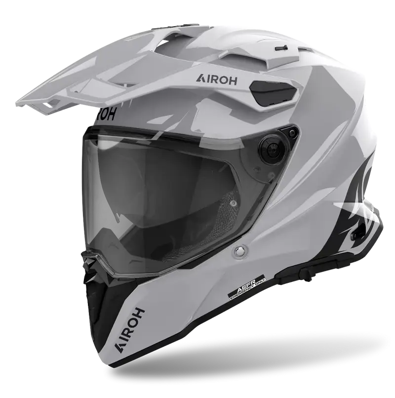 CASCO AIROH COMMANDER 2 COLOR CEMENT GREY GLOSS