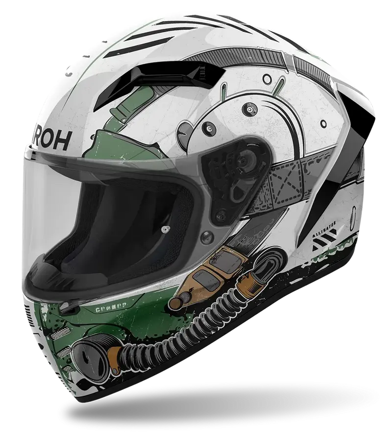 CASCO AIROH CONNOR ALLIGATOR GLOSS