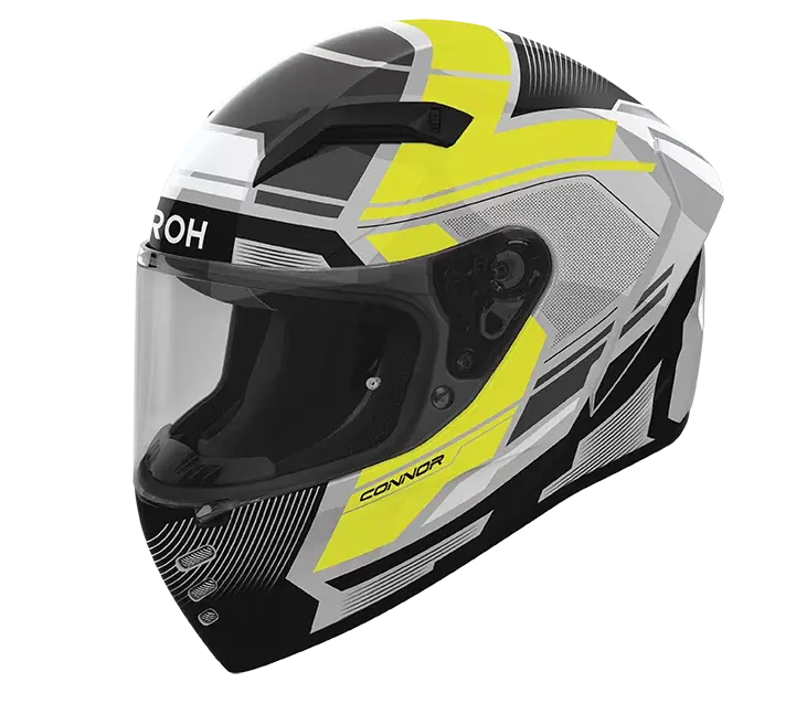 CASCO AIROH CONNOR EGO YELLOW GLOSS