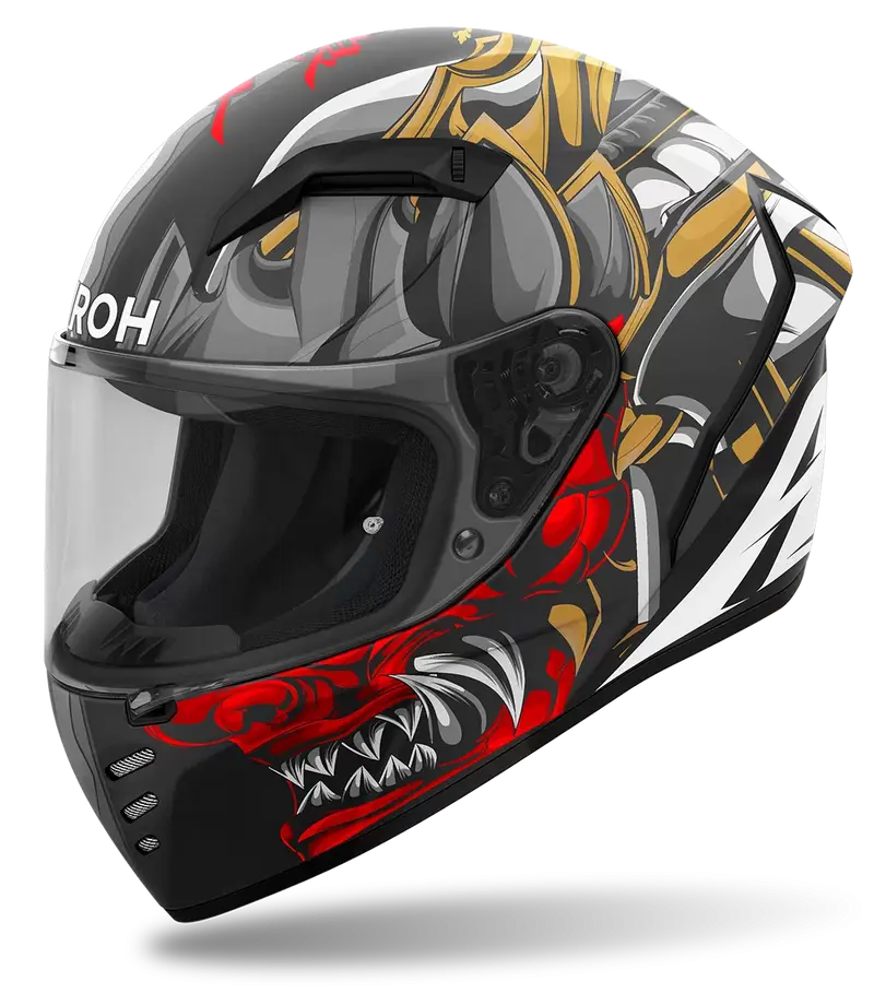 CASCO AIROH CONNOR SAMURAI MATT