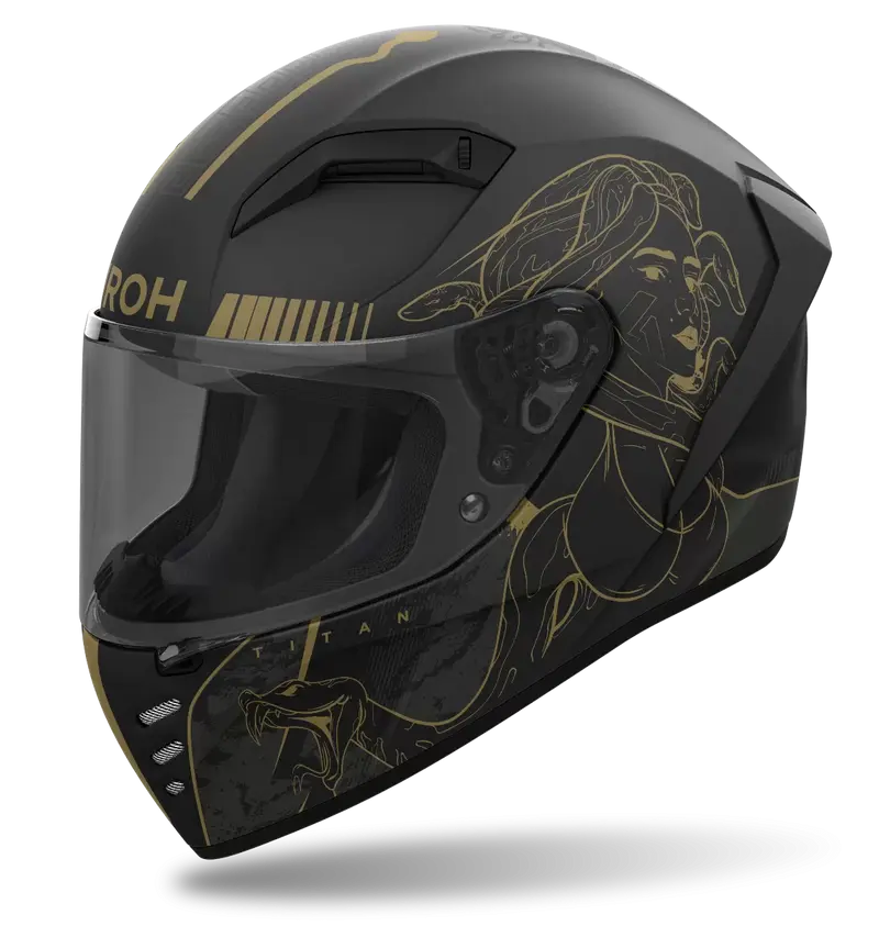 CASCO AIROH CONNOR TITAN MATT