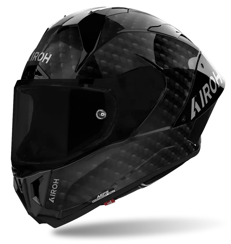 CASCO AIROH GP800 FIM CARBON GLOSS