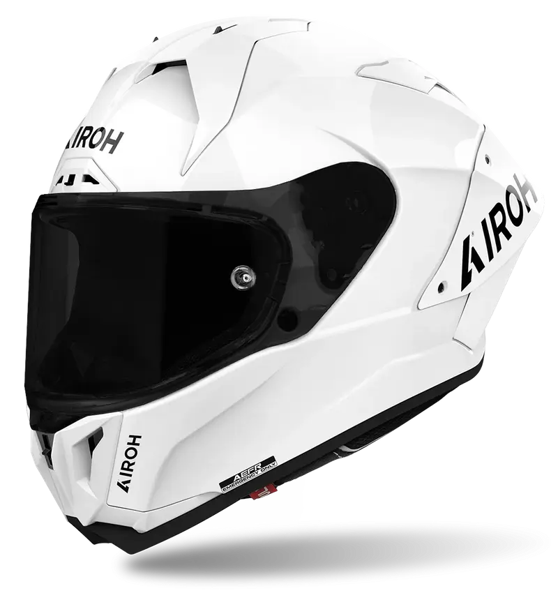 CASCO AIROH GP800 FIM COLOR WHITE GLOSS