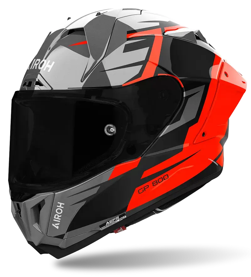 CASCO AIROH GP800 MASTER ORANGE GLOSS