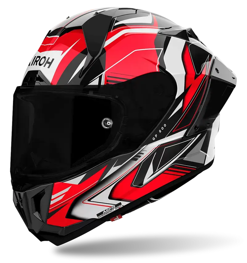 CASCO AIROH GP800 MUST RED GLOSS