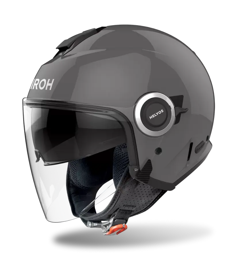 CASCO AIROH HELYOS COLOR DARK GREY GLOSS