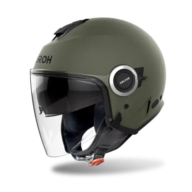 CASCO AIROH HELYOS COLOR MILITARY GREEN MATT