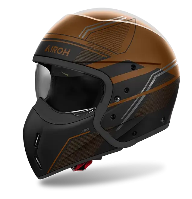CASCO AIROH J110 SLIM BRONZE MATT