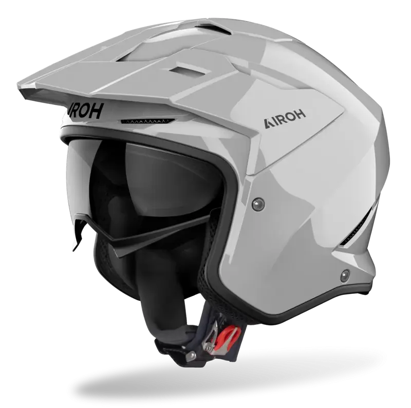 CASCO AIROH KOMBAT COLOR CONCRETE GREY GLOSS