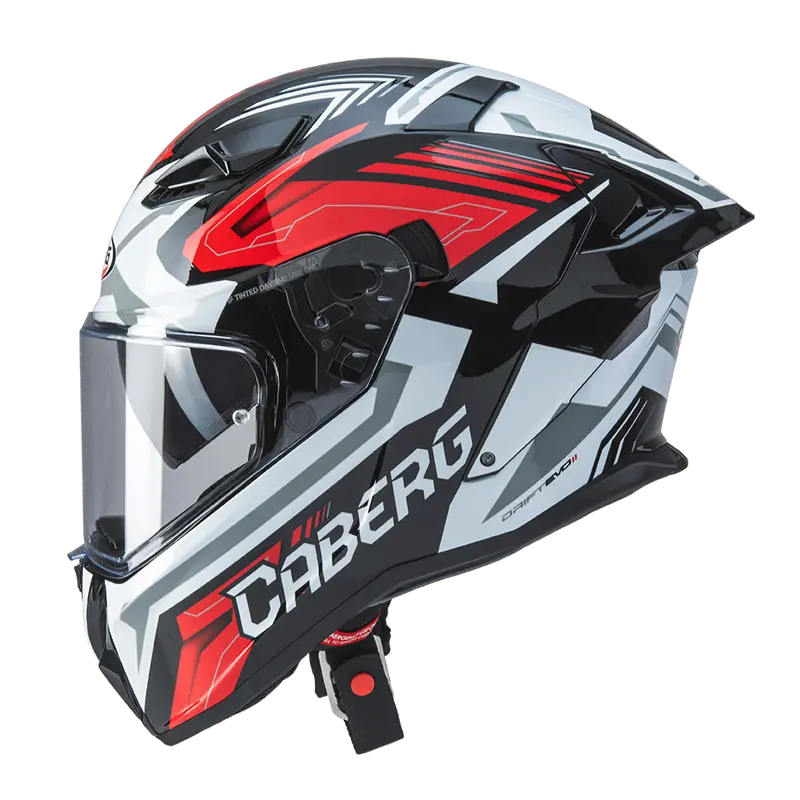 CASCO CABERG DRIFT EVO II JARAMA BLACK/RED/WHITE