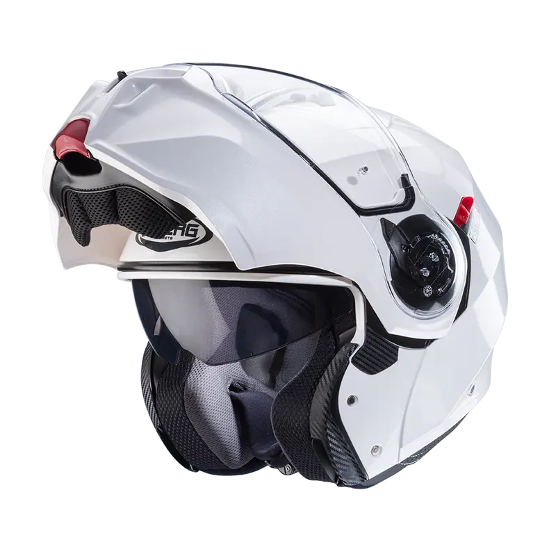 CASCO CABERG DUKE EVO WHITE METAL