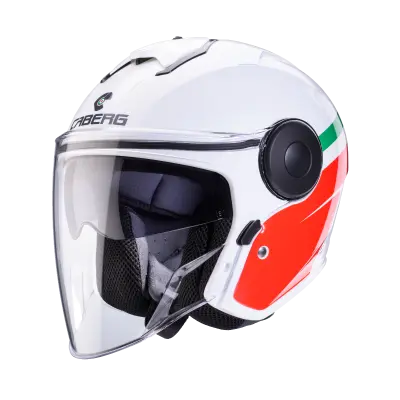 CASCO CABERG SOHO ZEPHYR WHITE/RED/GREEN
