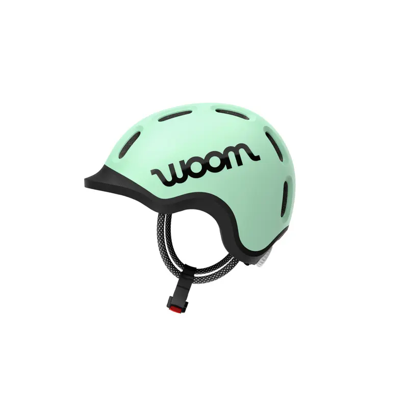 Casco de Bicicleta Infantil Verde Menta Woom Ready .