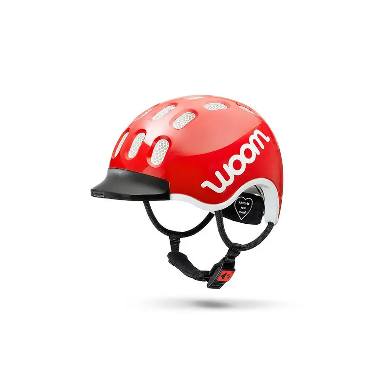 Casco de Bicicleta Niño Rojo Woom .