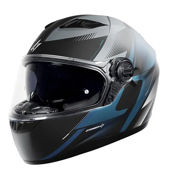 Casco Integral Stormer Pusher Rush Blue + Pinlock .