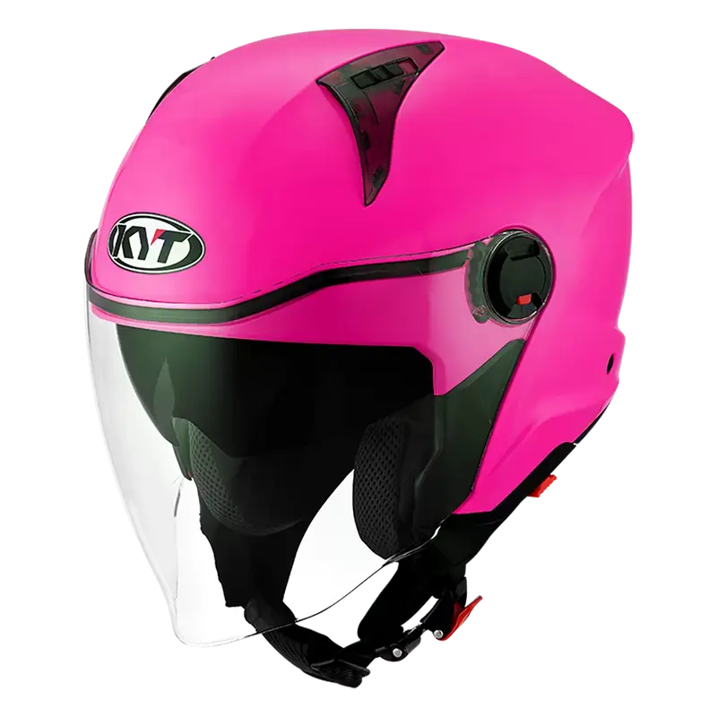 CASCO KYT D-CITY PLAIN FUXIA FLUO