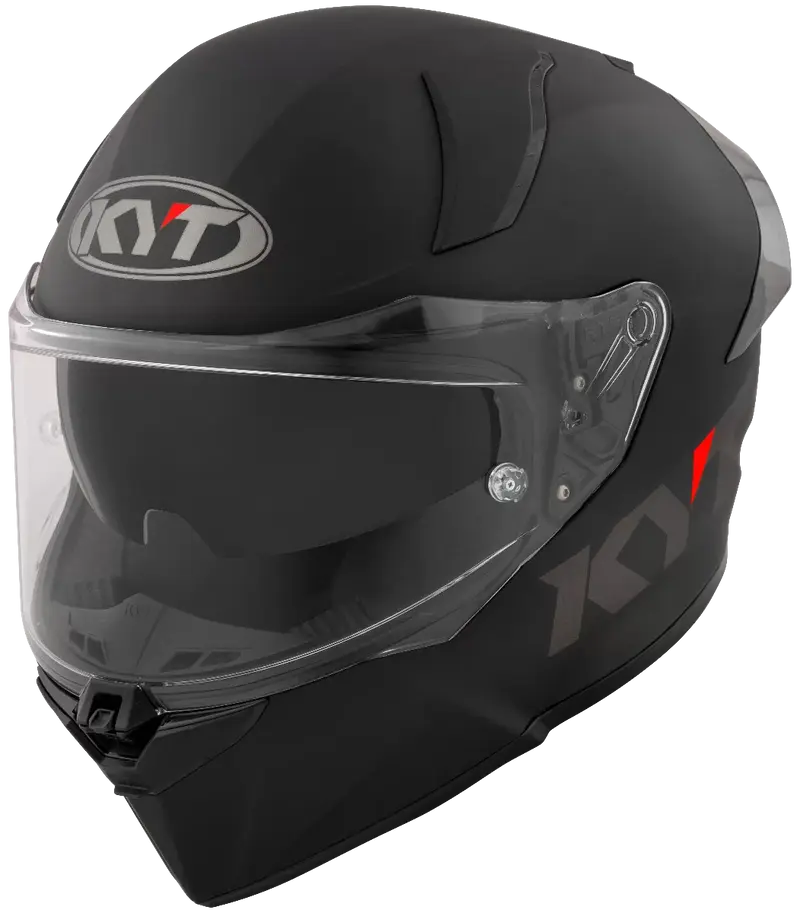 CASCO KYT R2R PLAIN MATT BLACK