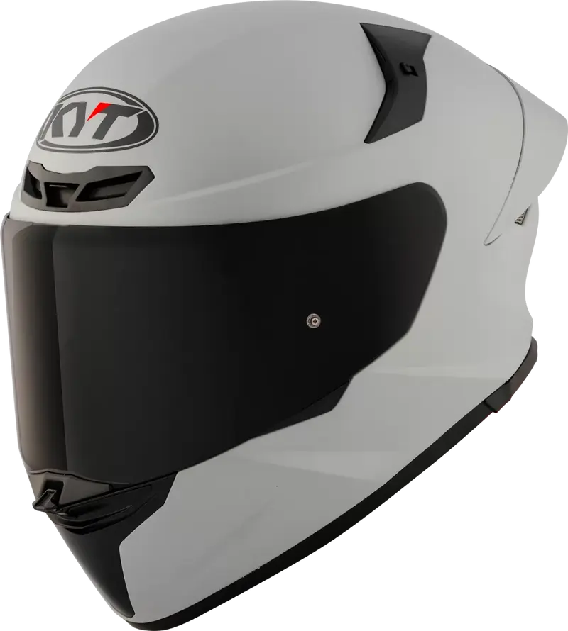 CASCO KYT TT-REVO PLAIN MATT GRL GREY