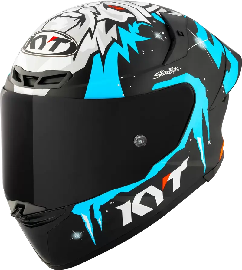 CASCO KYT TT-REVO REPLICA MASIA WINTER TEST MATT