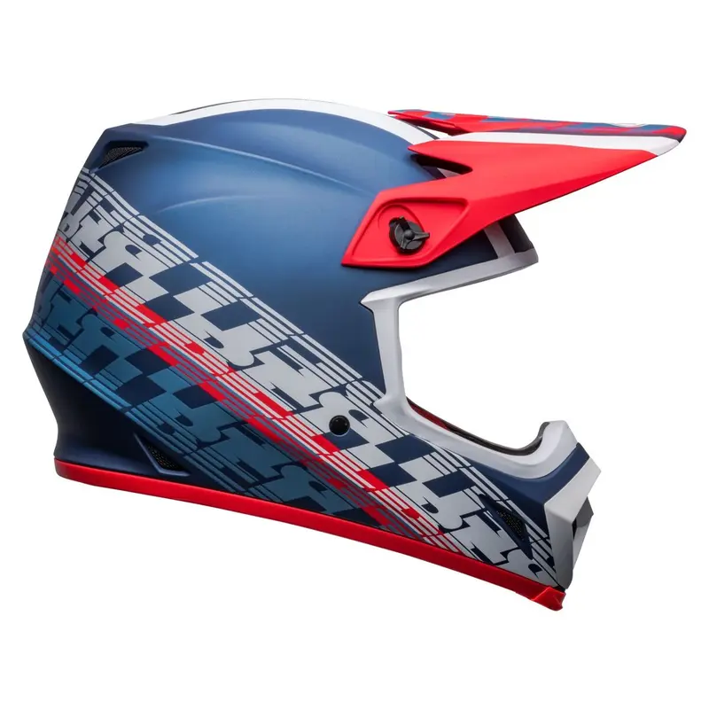 Casco  MX-9 Mips Offset Bell  Azul .